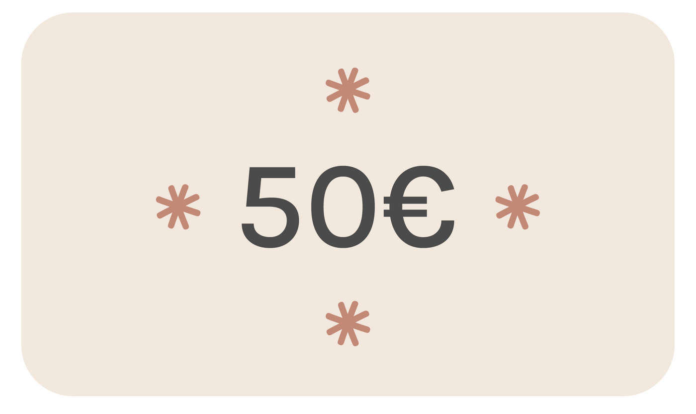 GIFT CARD DA 50€ - Shop For Gea